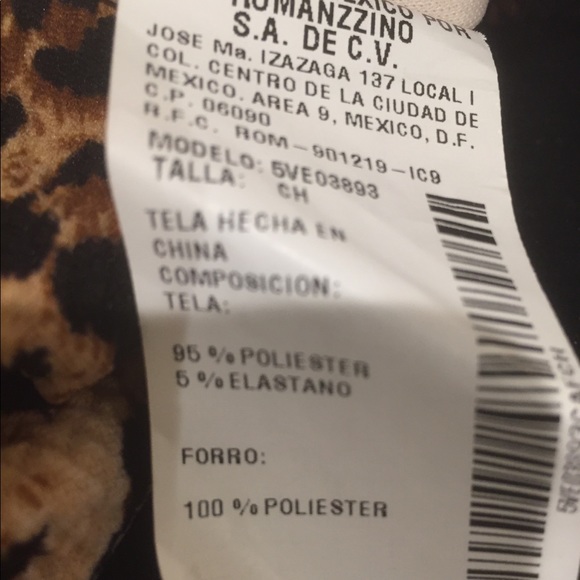 🥳3X HOST PICK🥳⬇️Price Drop ⬇️NWOTSexy animal print swim coverup dress or dress - Picture 8 of 8